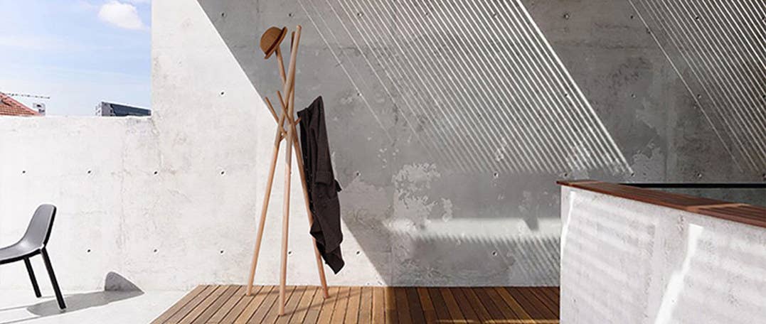 Coat Rack |NUDE| Elegant tool-free modern rack, home decor