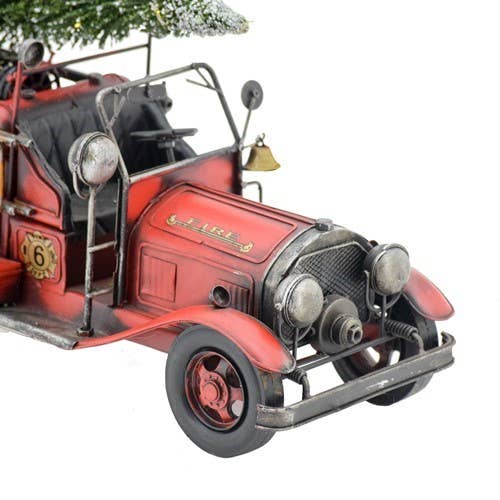 1930's Vintage Style Fire Truck with Open Cab