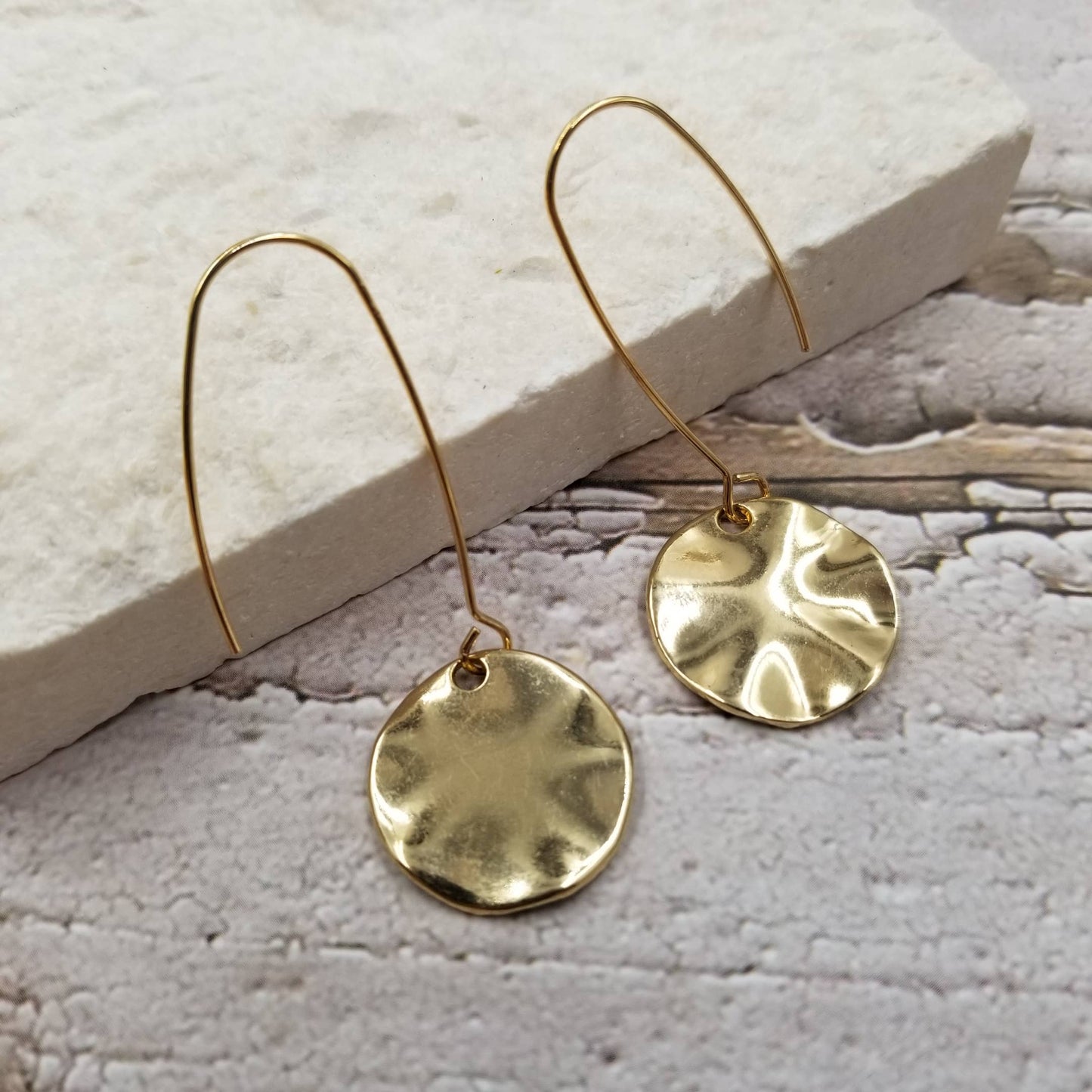 Coin Drop Earrings