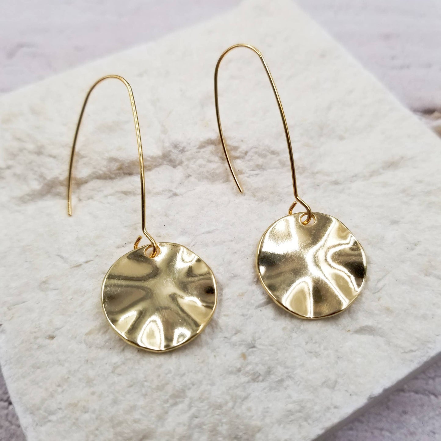 Coin Drop Earrings