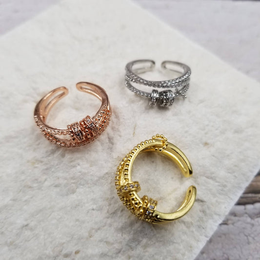 Dainty Fidget Ring